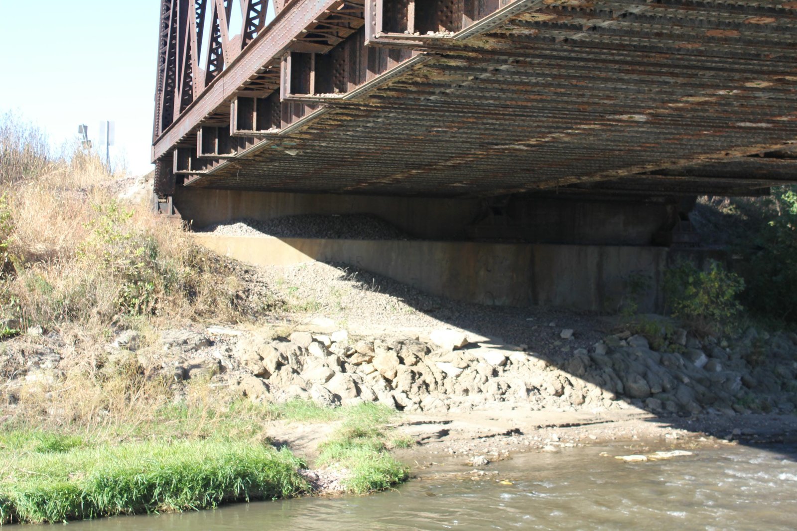 West abutment